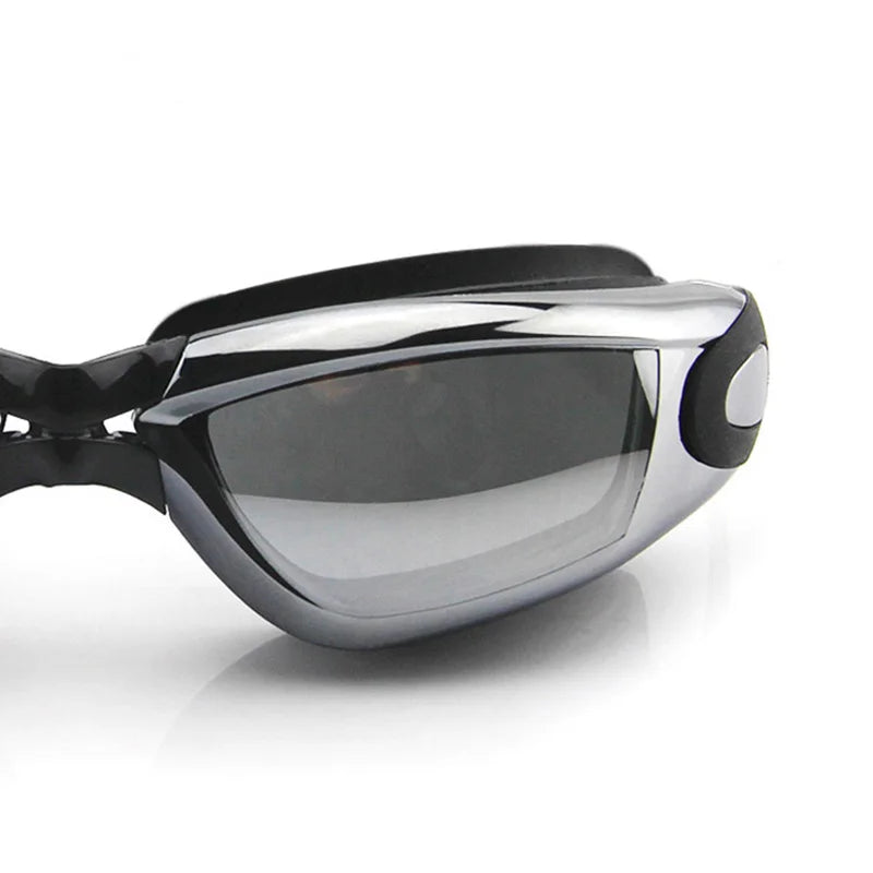 Swimming Goggles for Men & Women โ Anti-Fog UV Protection, Waterproof, Adjustable Silicone Swim Goggles for Adults & Kids