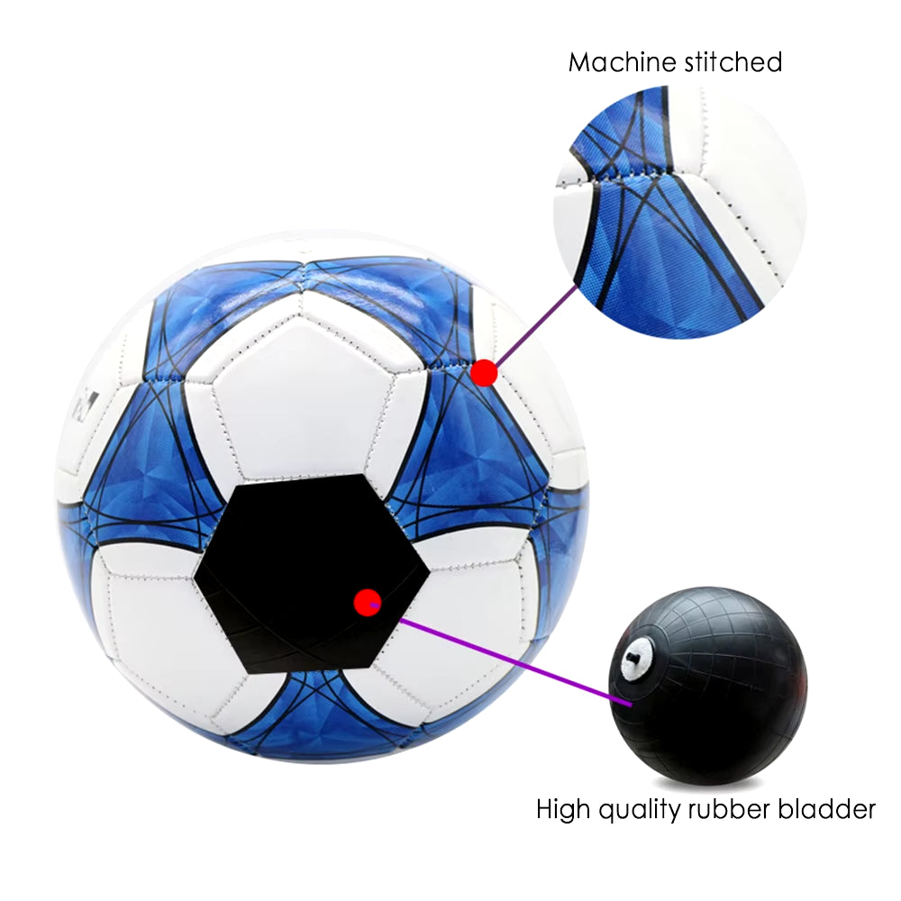 Size 5 Soccer Ball Football for Youth Machine Stitched Football for Sports Training Match Game Outdoor Team Sports