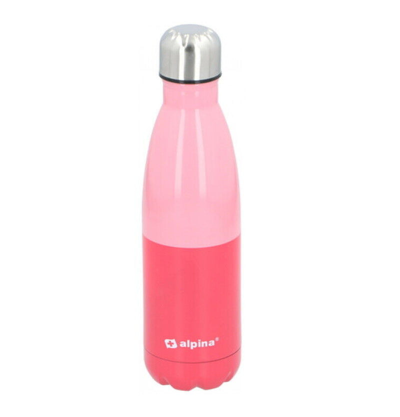 Stainless Steel Water Bottle Double Wall Vacuum Insulated Metal Flask Gym Sport
