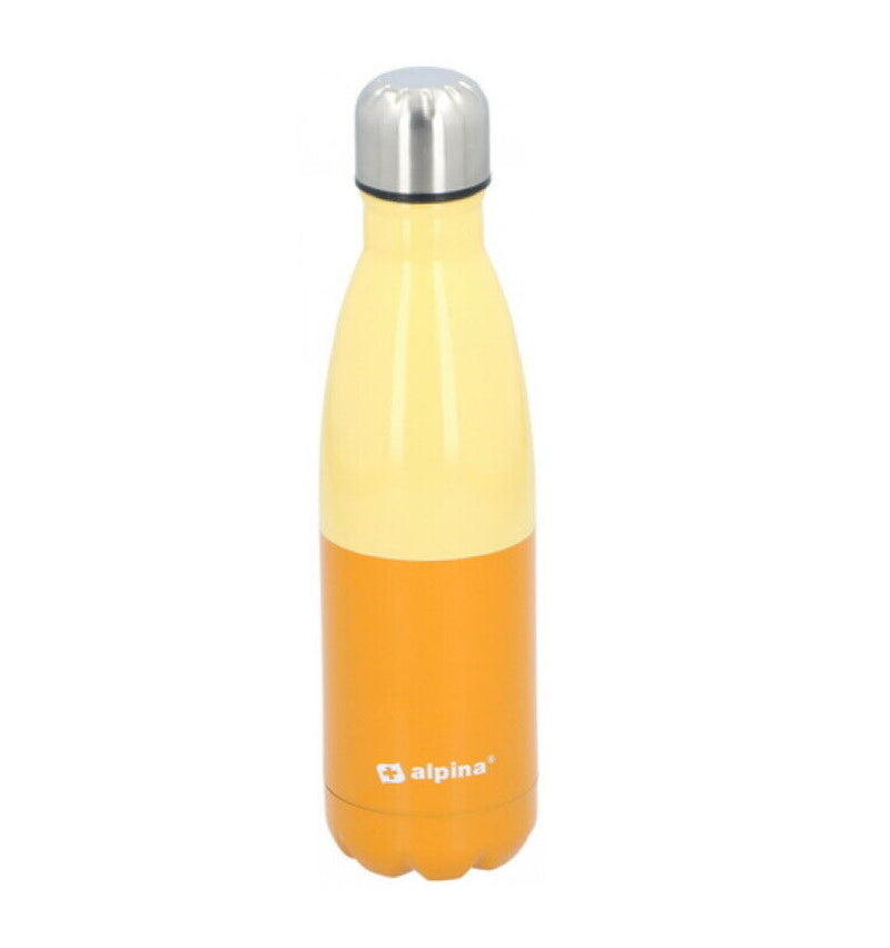 Stainless Steel Water Bottle Double Wall Vacuum Insulated Metal Flask Gym Sport