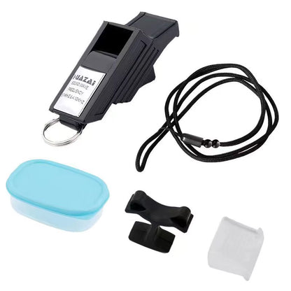 Professional Soccer Referee Whistles Grey/Silver Big Sound Football Whistles Seedless Plastic Whistles Basketball Whistles